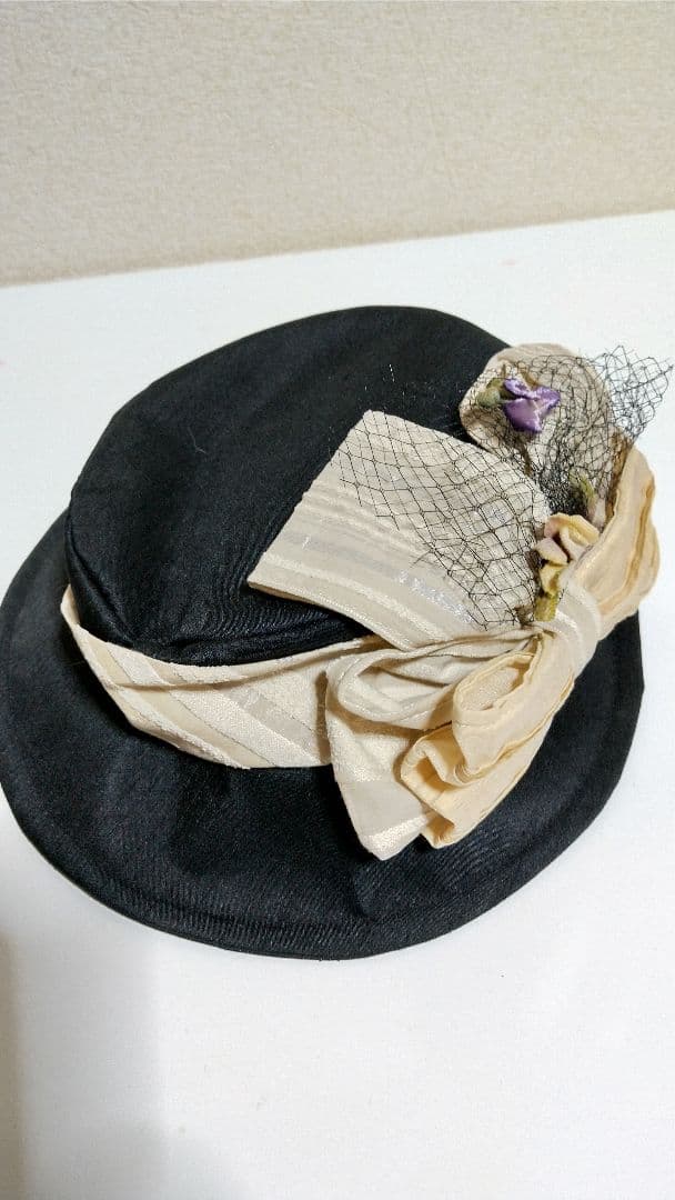 アノンハットお帽子布花