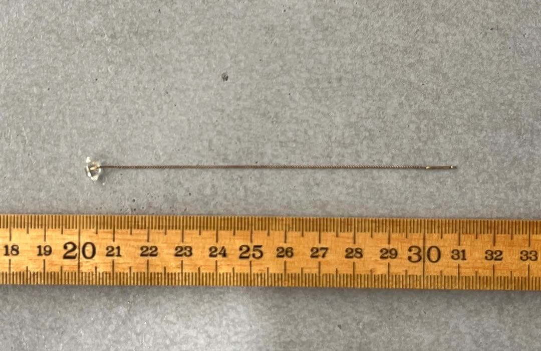 accessories mau 片耳ハーキマーチェーンピアス