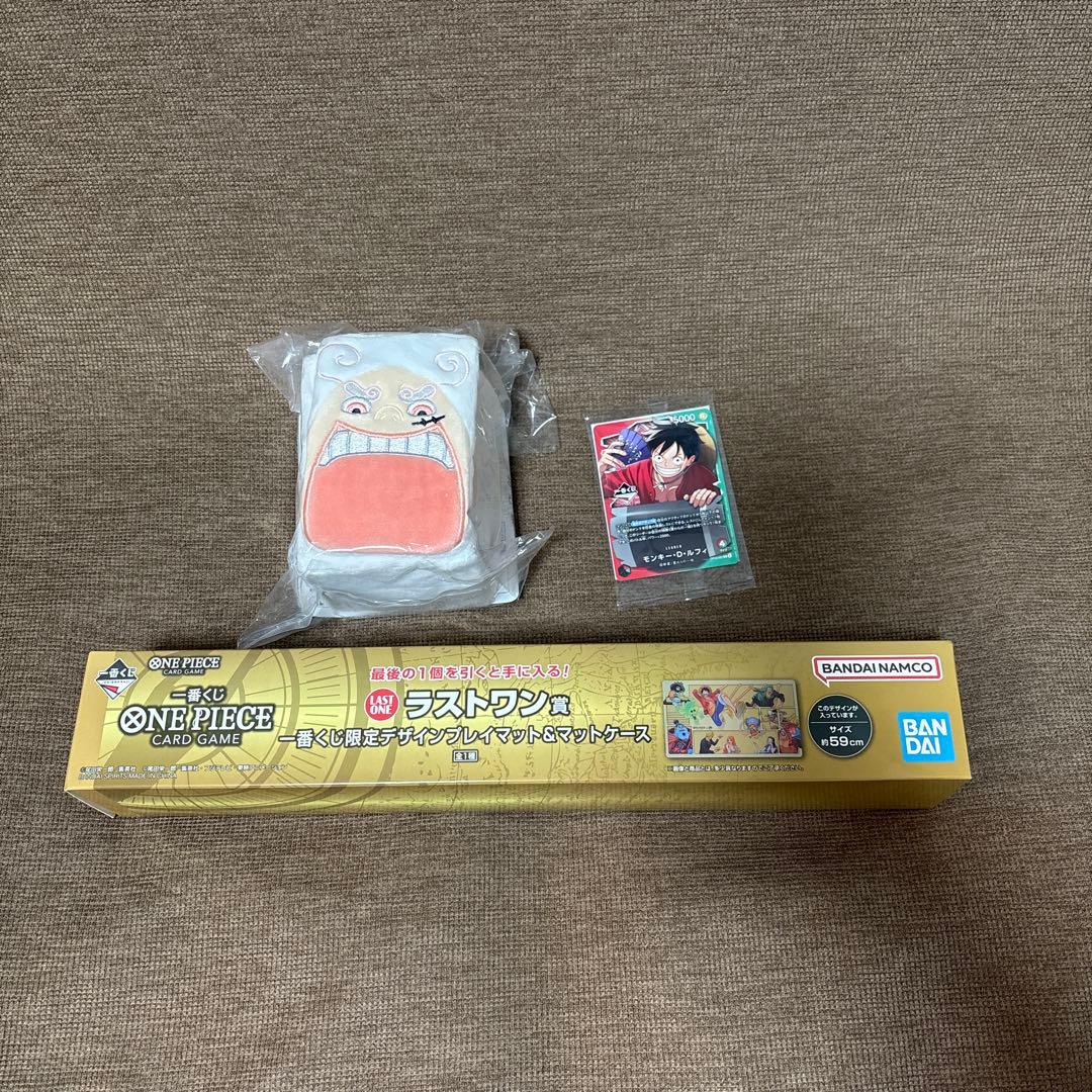 ワンピース1番くじ　ラストワン賞+プロモカード+E賞(ニカ)