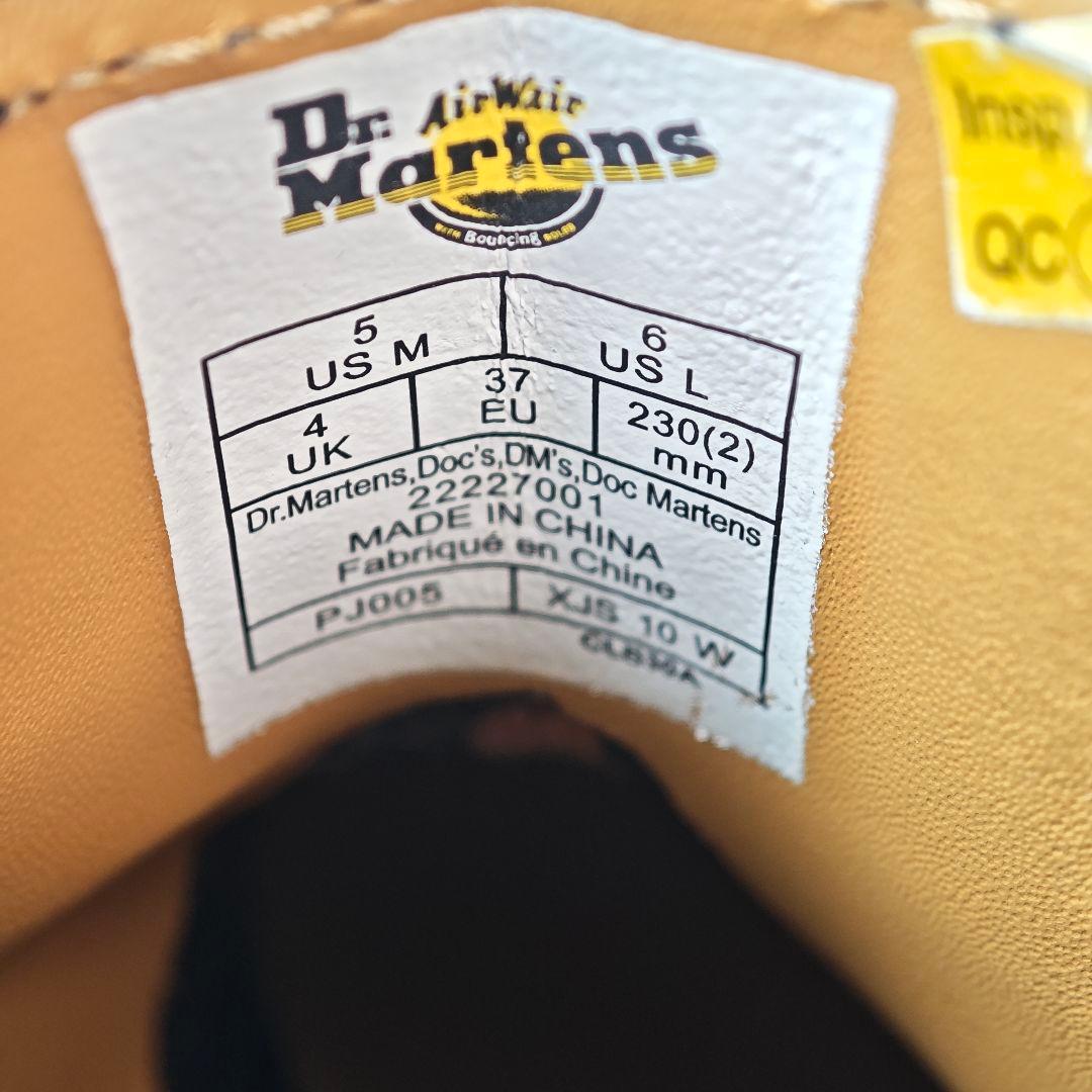 【極美品】Dr.Martens チェルシーブーツ 黒 UK4 23cm