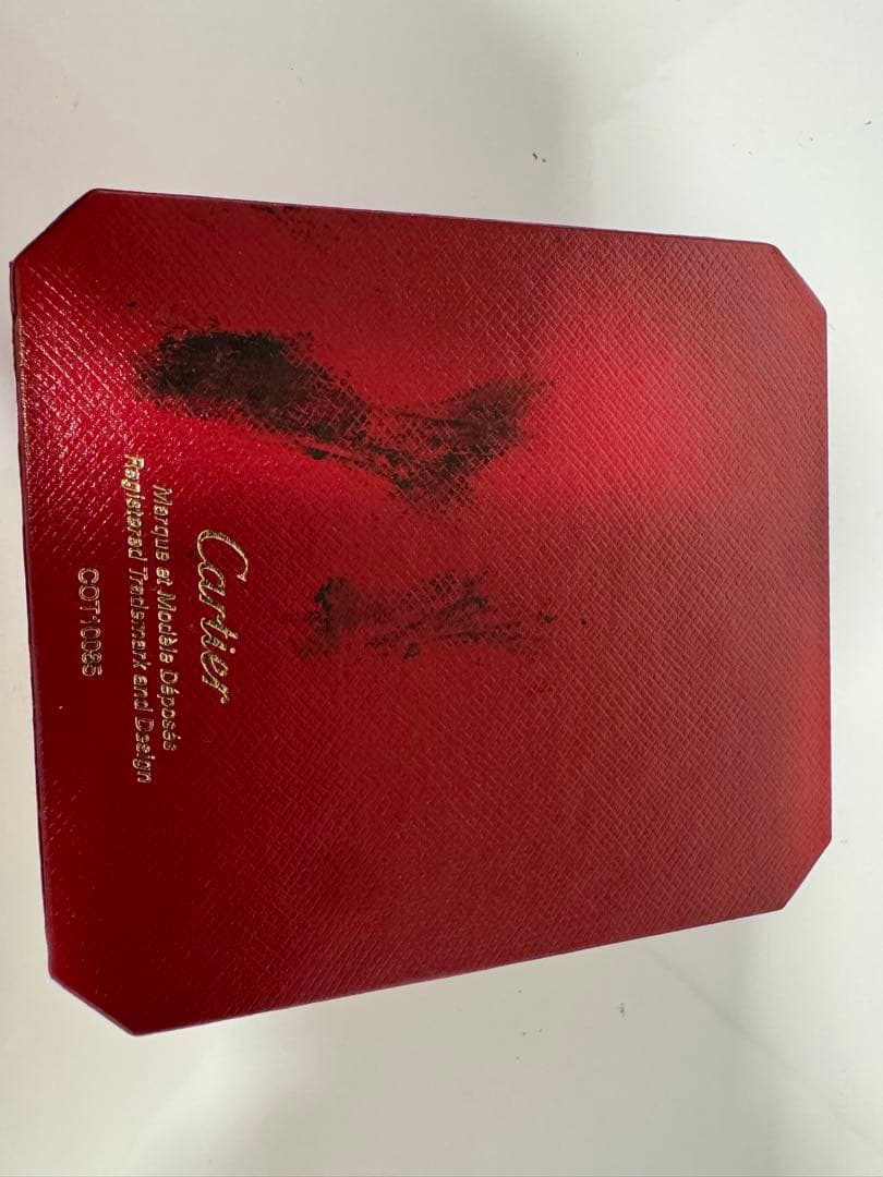 Cartier シルバー カフス　保証カード付き 注※商品説明ご覧くださいカフス