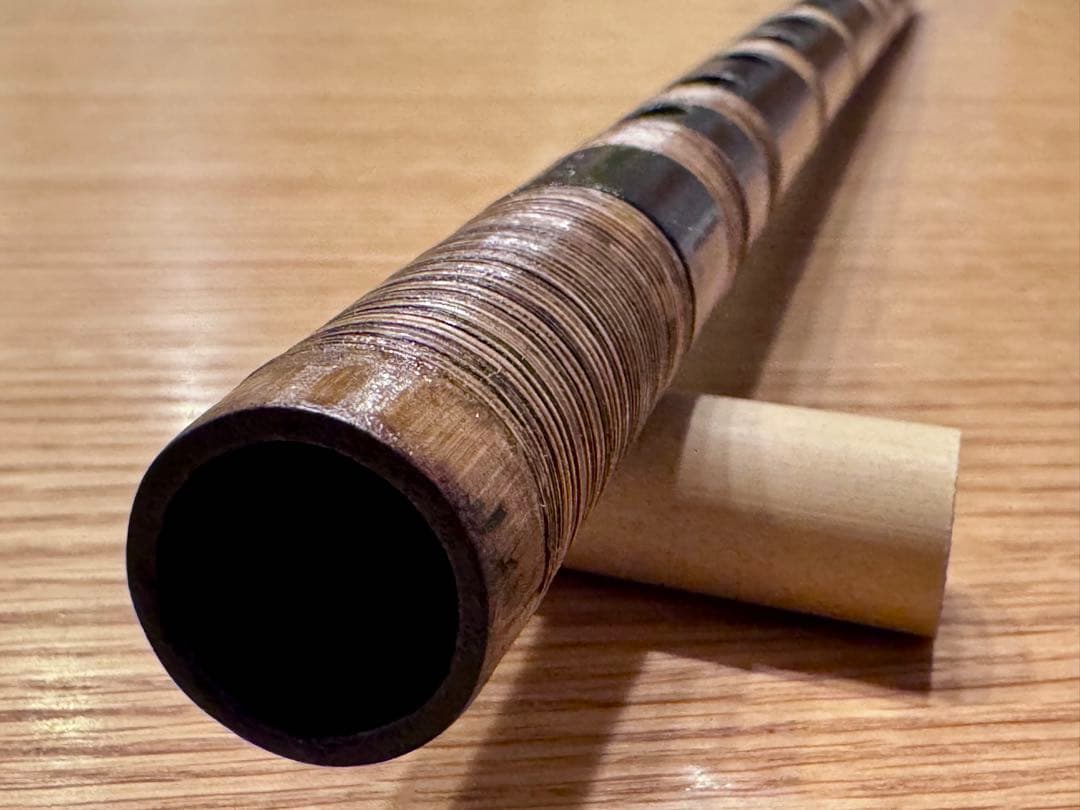 古典調　4本調子　燻し 半重藤巻