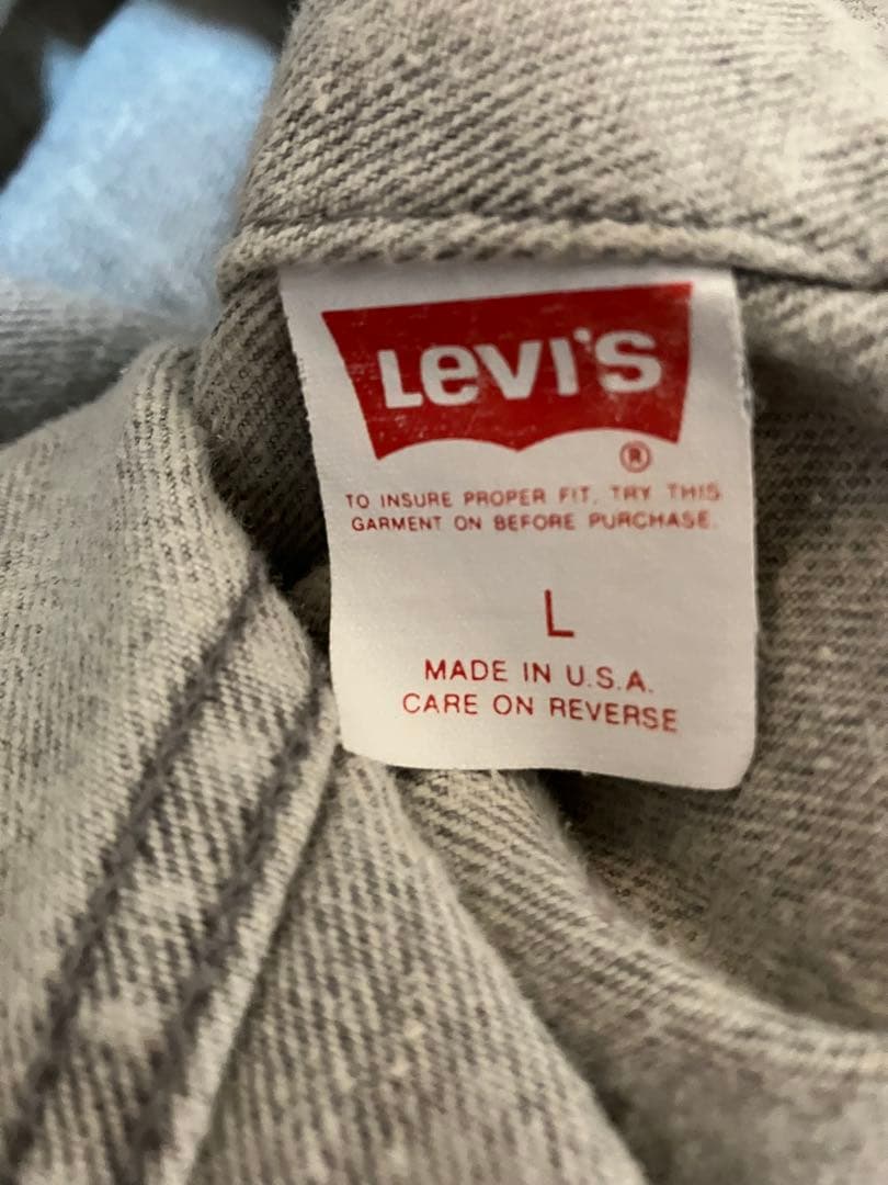 80's Levi's 70507-0261 ブラック デニムジャケットUSA製