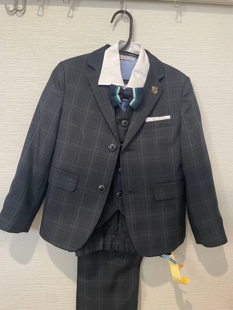 入学式フォーマルスーツ120センチwaltz by BEAMS DESIGN