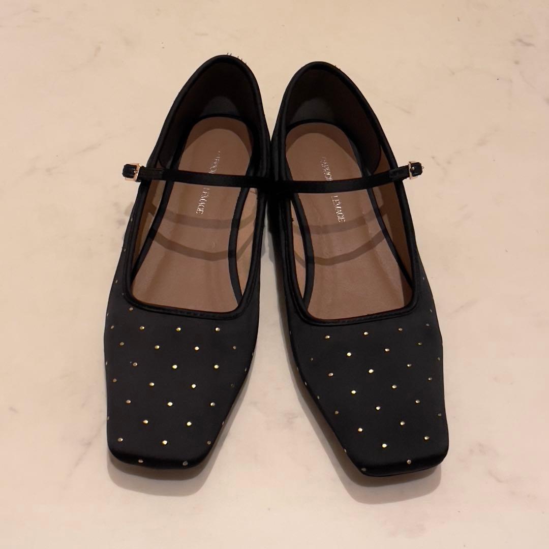 CAPRICIEUX LE'MAGE ドットフラットシューズ パンプス