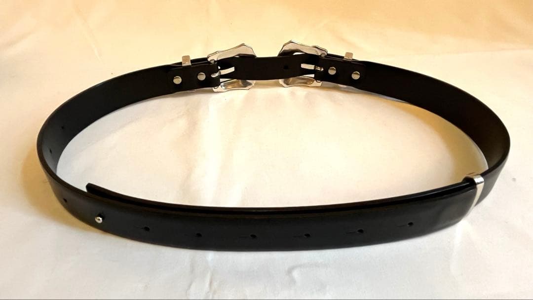 小物 TOGA DOUBLE BUCKLE BELT