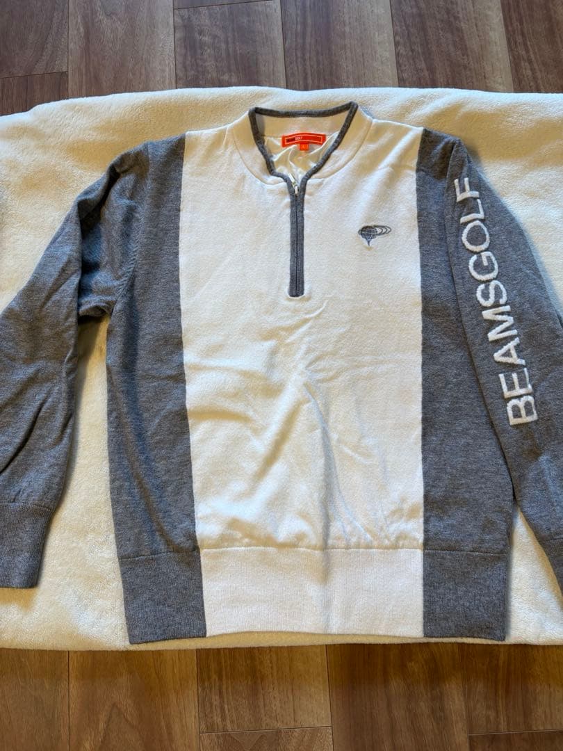 BEAMS GOLF 裏付きニットセーター