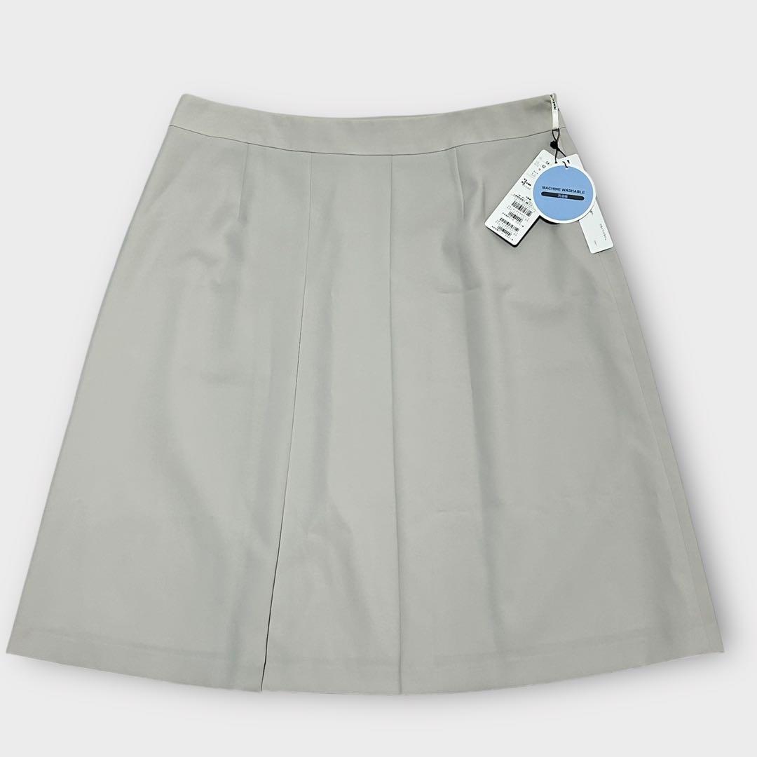 ニューヨーカー スカートスーツ 大きいサイズ 17号 3XL位 ライトグレー