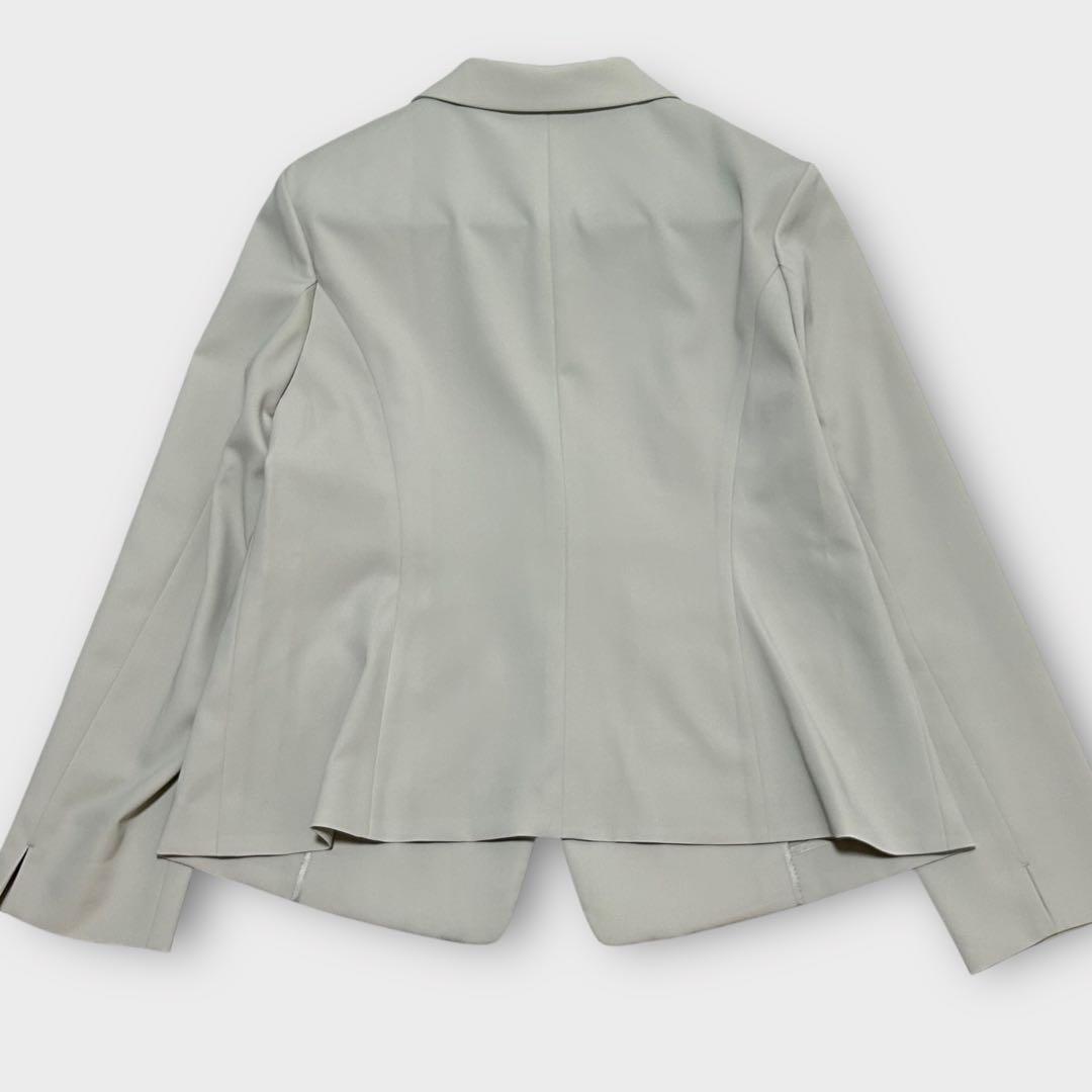 ニューヨーカー スカートスーツ 大きいサイズ 17号 3XL位 ライトグレー