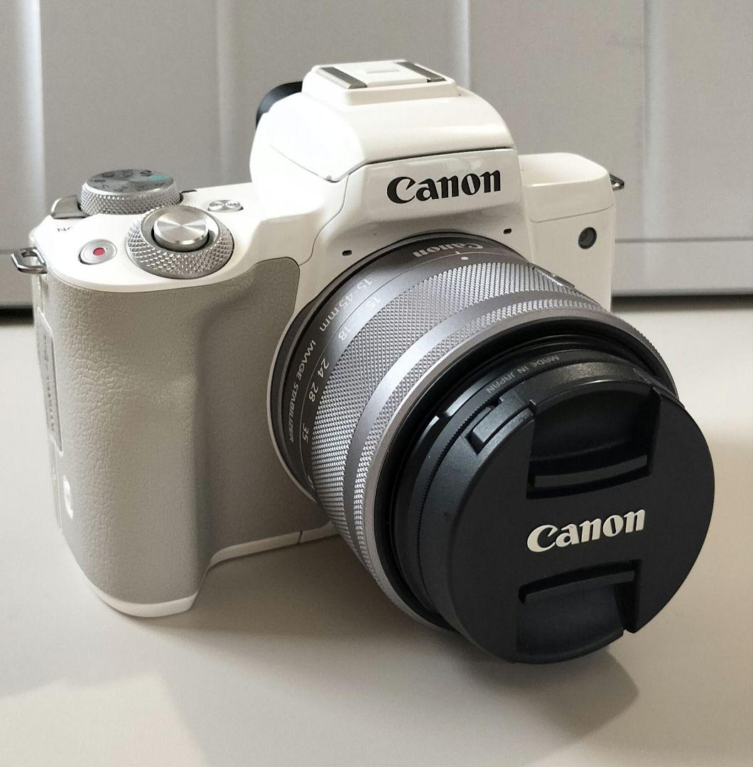ユ*キ様 レア良品　Canon ミラーレス一眼 ホワイト