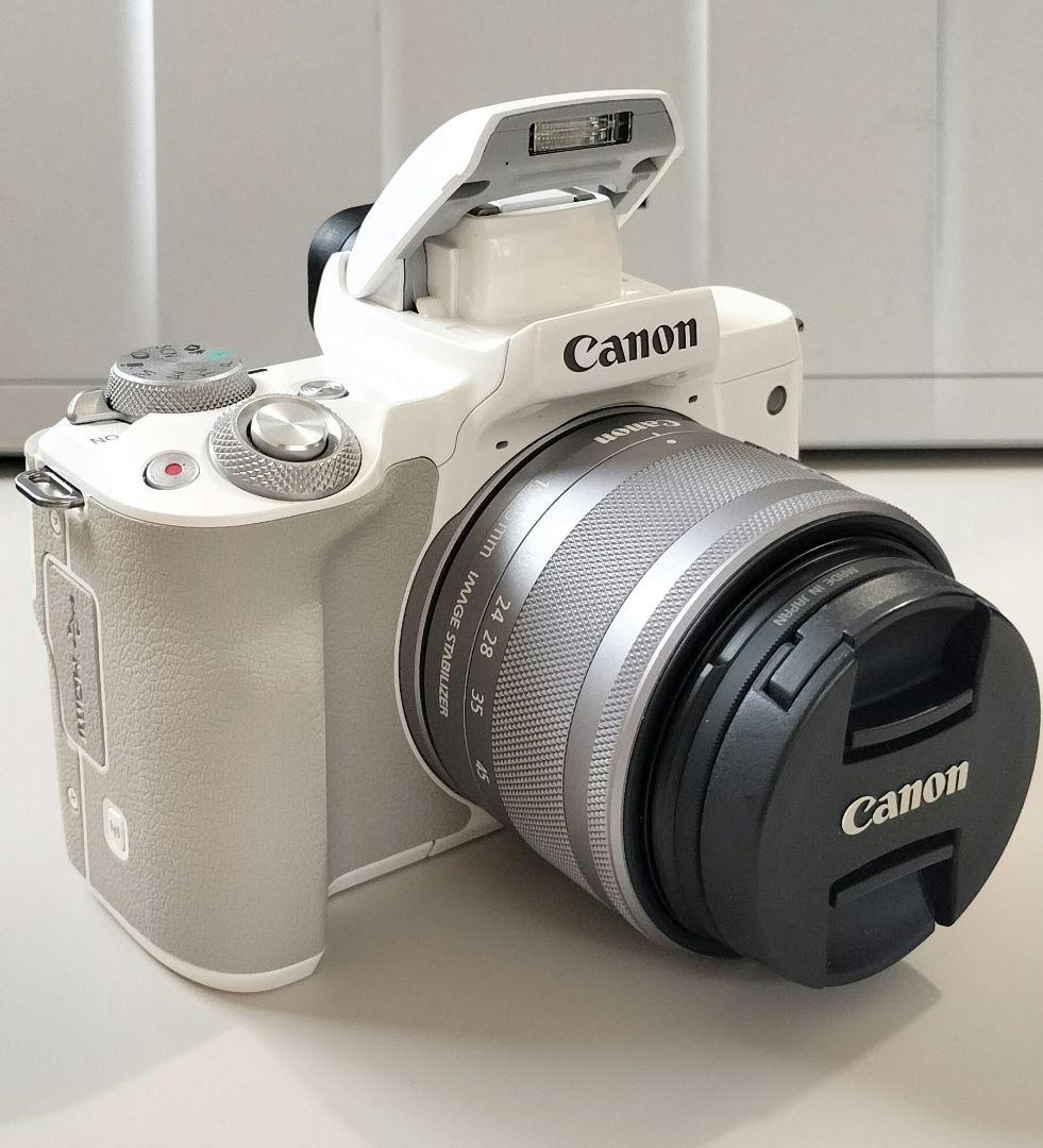 ユ*キ様 レア良品　Canon ミラーレス一眼 ホワイト