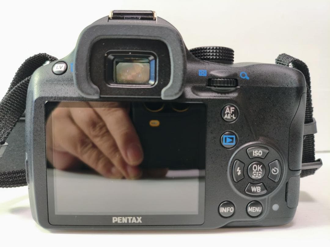 【黒死病対策】【内臓電池交換】PENTAX K-50　カメラらしいブラック