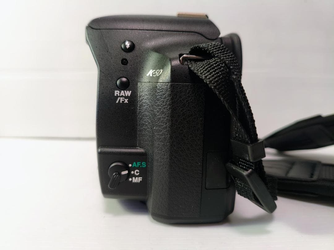 【黒死病対策】【内臓電池交換】PENTAX K-50　カメラらしいブラック