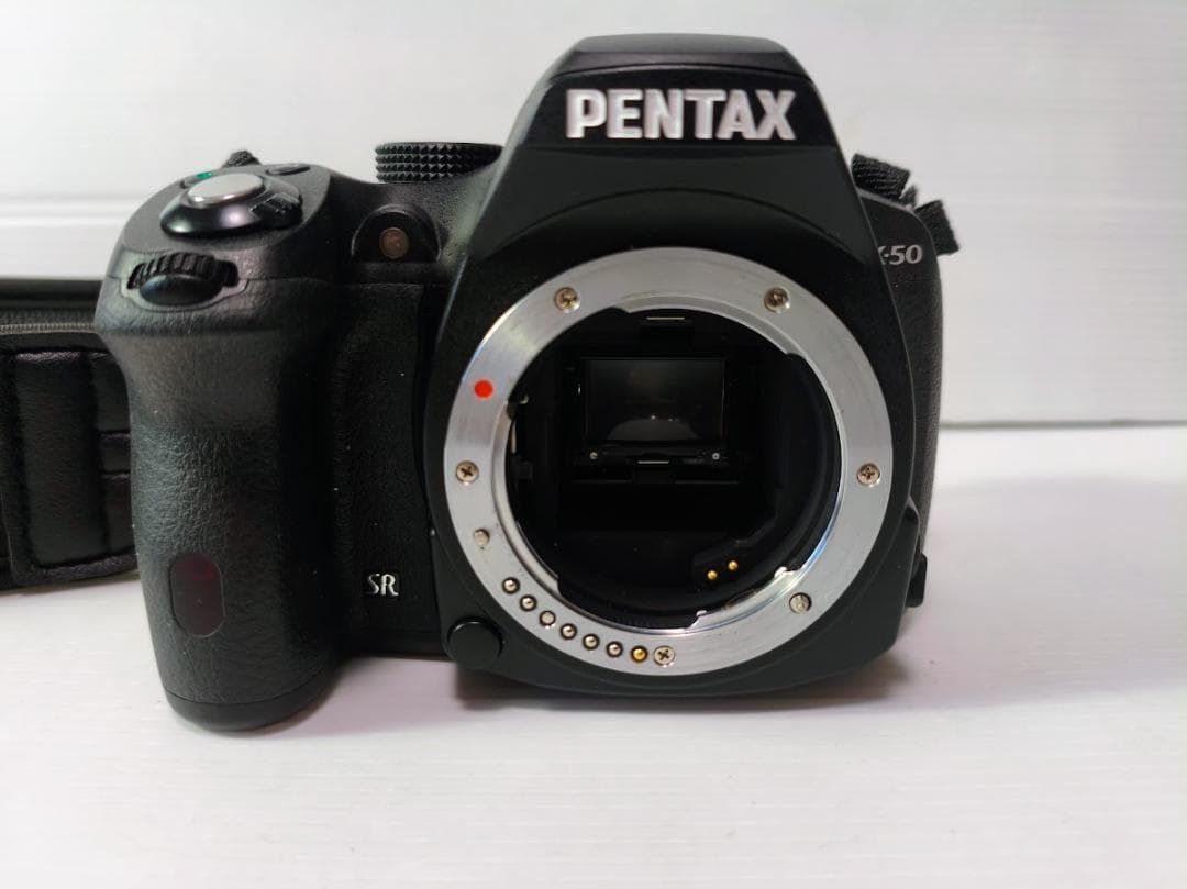 【黒死病対策】【内臓電池交換】PENTAX K-50　カメラらしいブラック