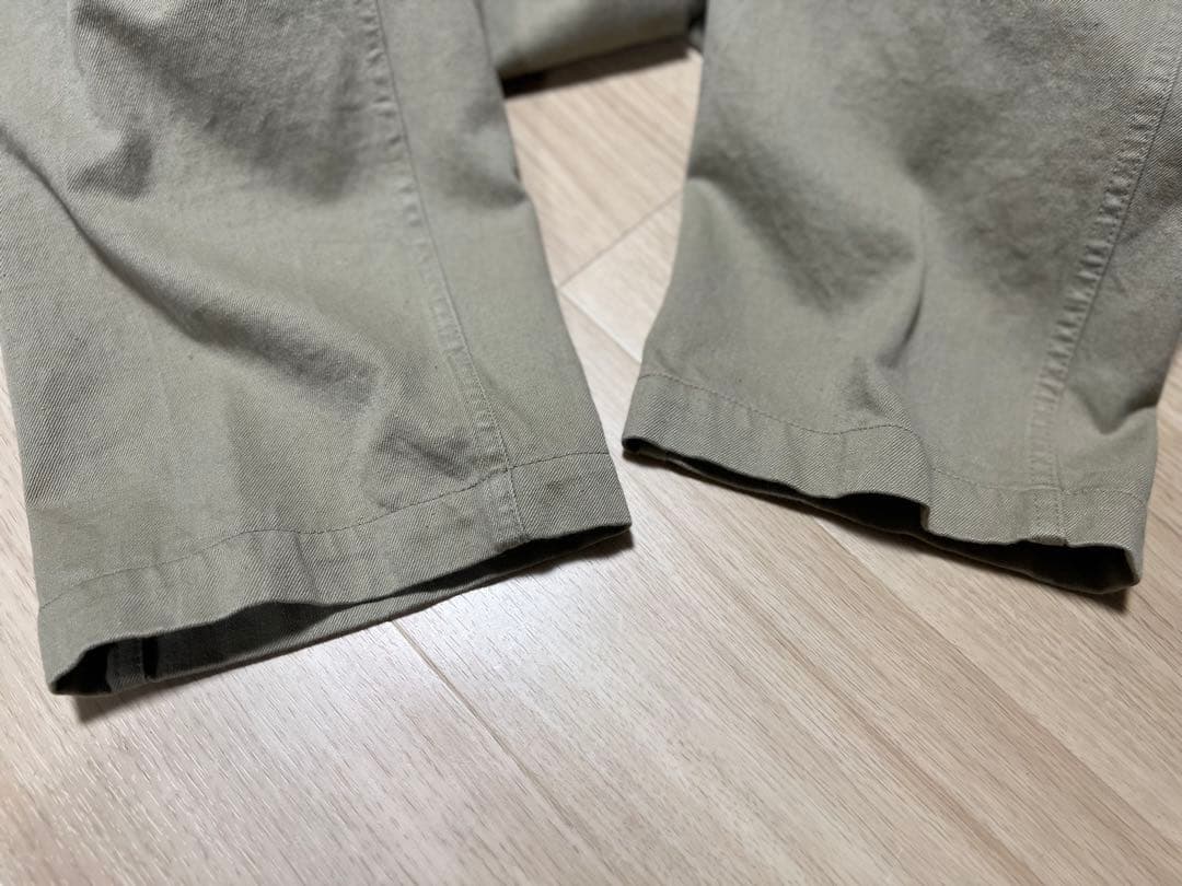 フランス軍 M52 後期 ヴィンテージ チノパン カーキ