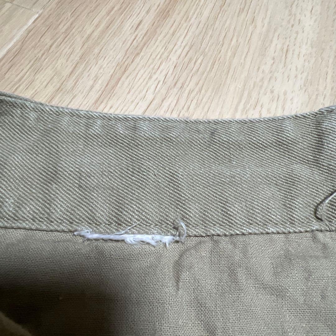 フランス軍 M52 後期 ヴィンテージ チノパン カーキ