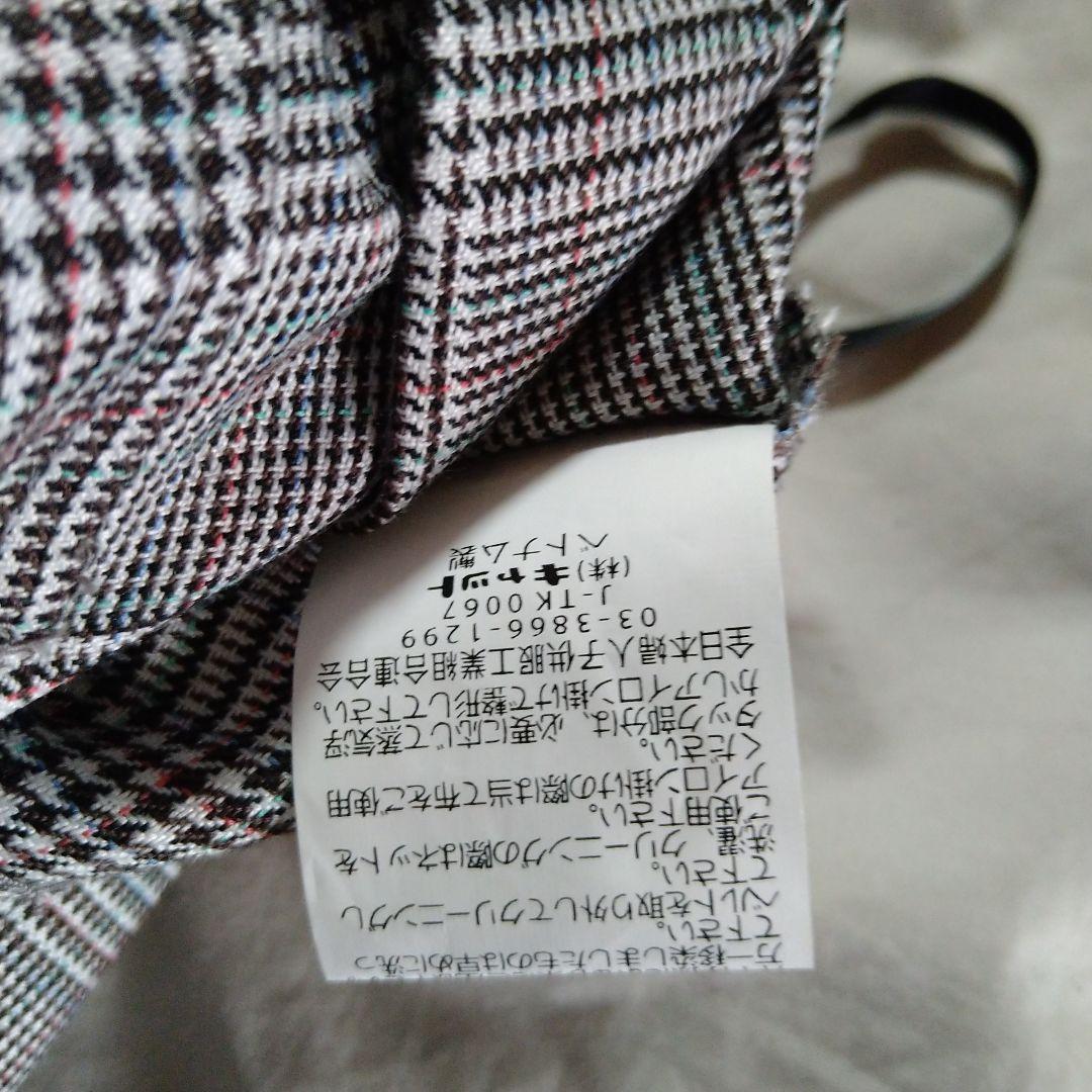 150 ELLE　卒服　グレンチェック　グレー系