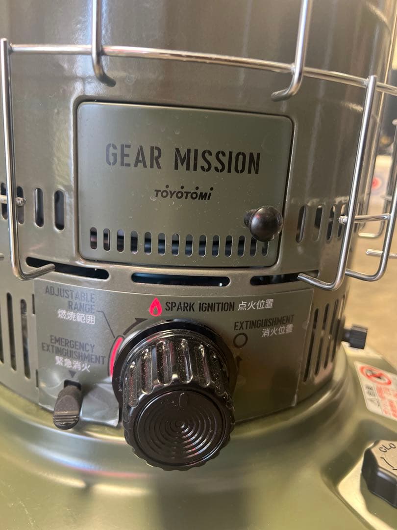 TOYOTOMI GEAR MISSION ストーブ