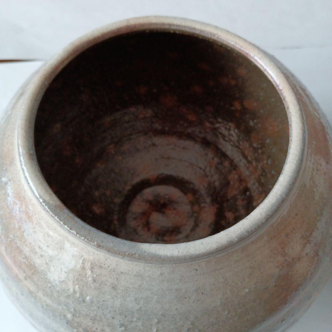 茶道具　粉引水指　考山造