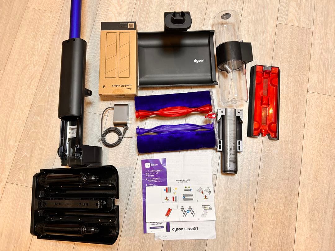 ダイソン コードレス 水拭き 掃除機 WashG1