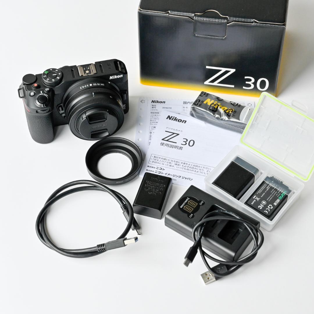 Nikon Z30 ボディ+16-50mmレンズ★シャッター回数 339★