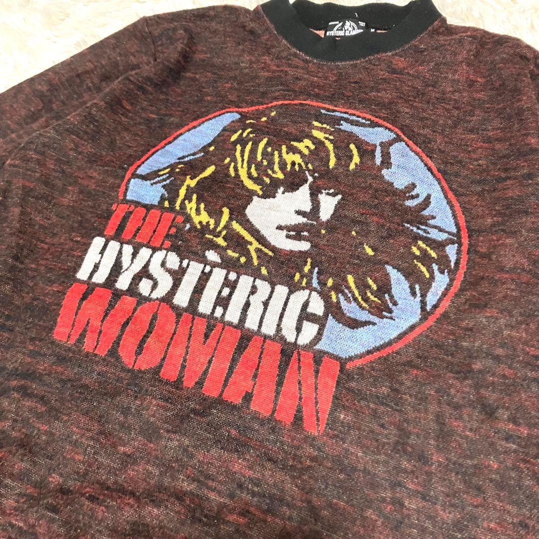 希少モデル HYSTERIC GLAMOUR ヒスガール ジャガード ニット