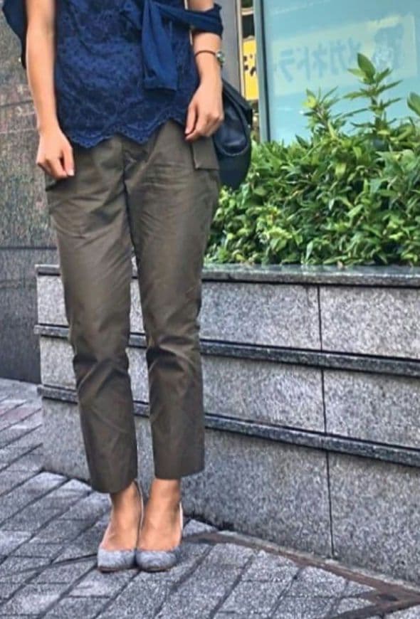 45R 綿ナイロンオックスフォード馬比女カーゴパンツ　ベイカーパンツ　М