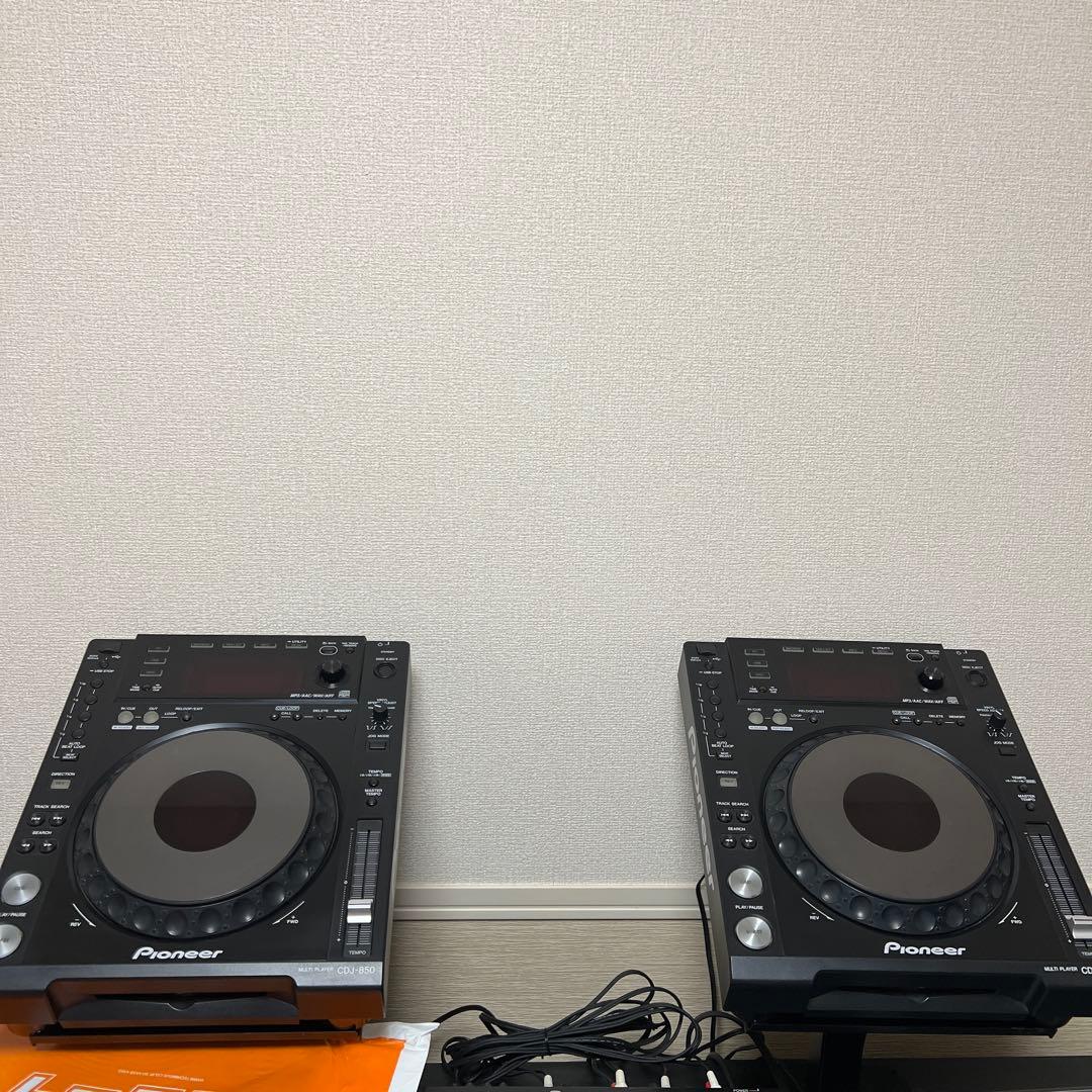 ［アキビリー］　Pioneer CDJ850K×2セット