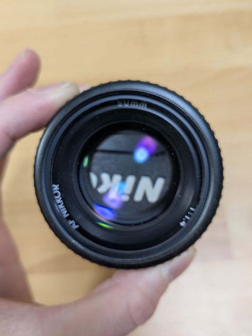 AF nikkor　50mm f1.4 オートフォーカスレンズ