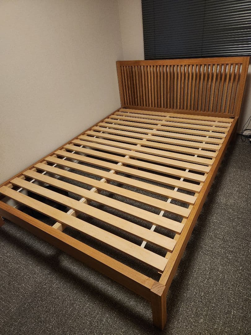 【美品】アクタス　POTHOS　ダブルベッドフレーム　※都内直接引き取り