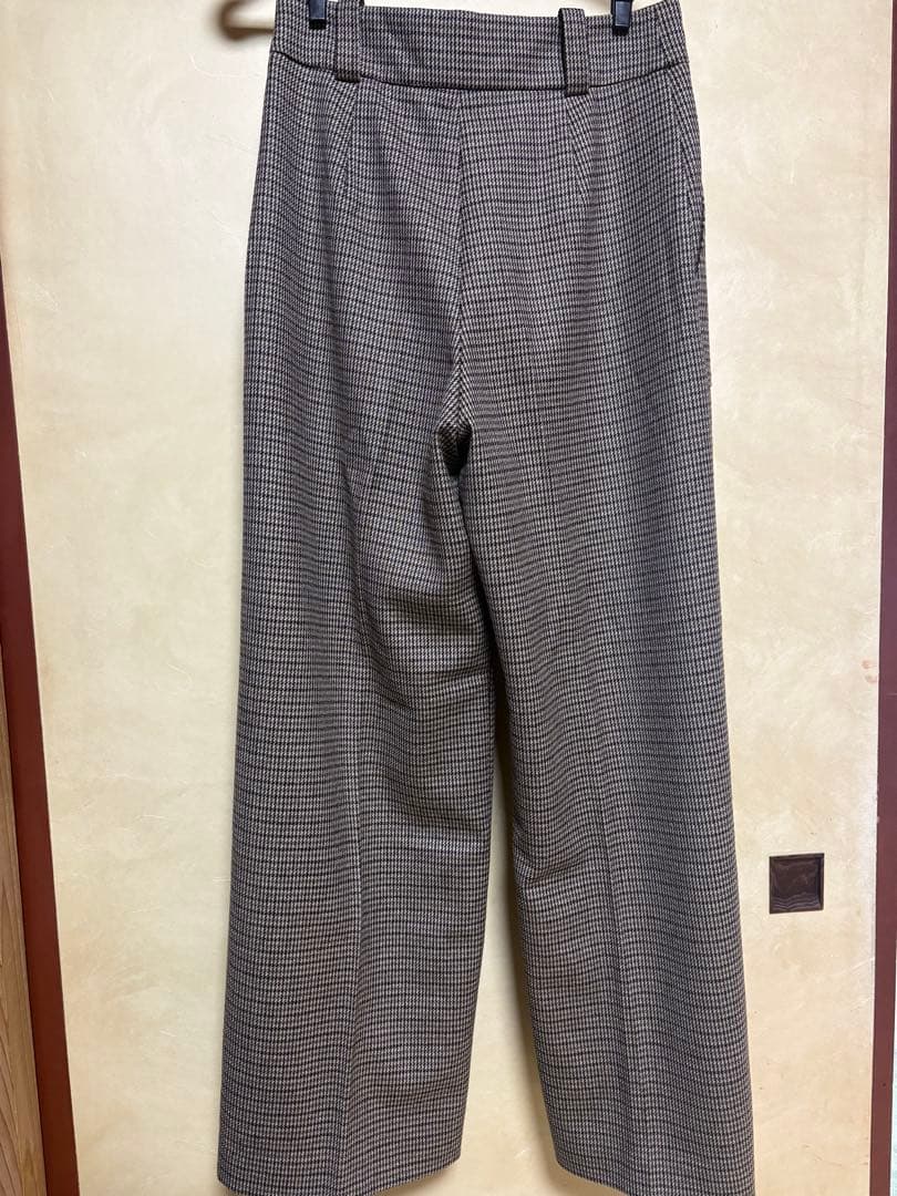 アルアバイル　CHIC TWEEDベイカーパンツ　ブラウン　ルルウィルビー