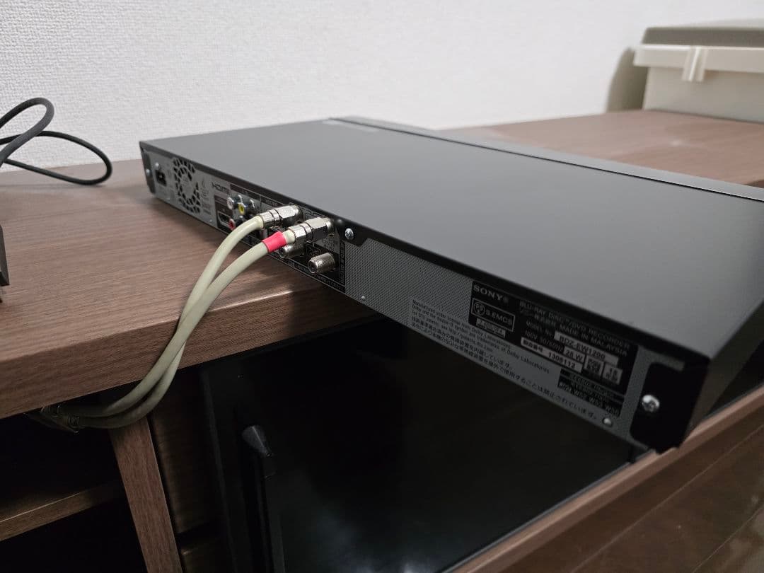 SONY BDZ-EW1200 ブルーレイレコーダー