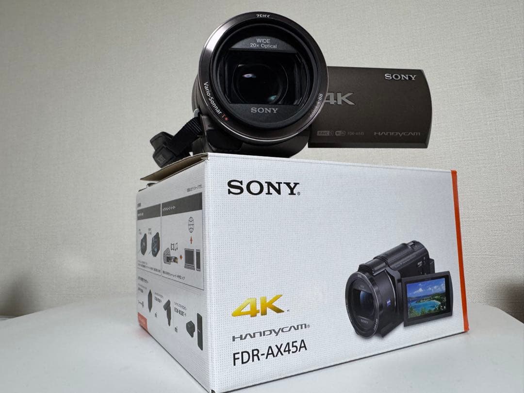 SONY 4K ハンディカム FDR-AX45A