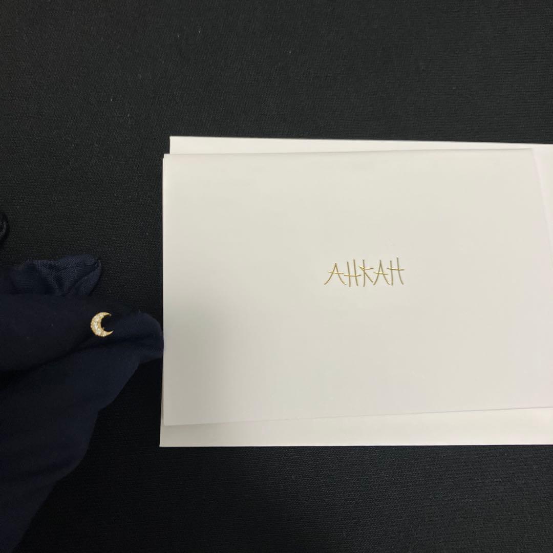 AHKAH カーラピアス　※片耳のみ　販売証明書付き