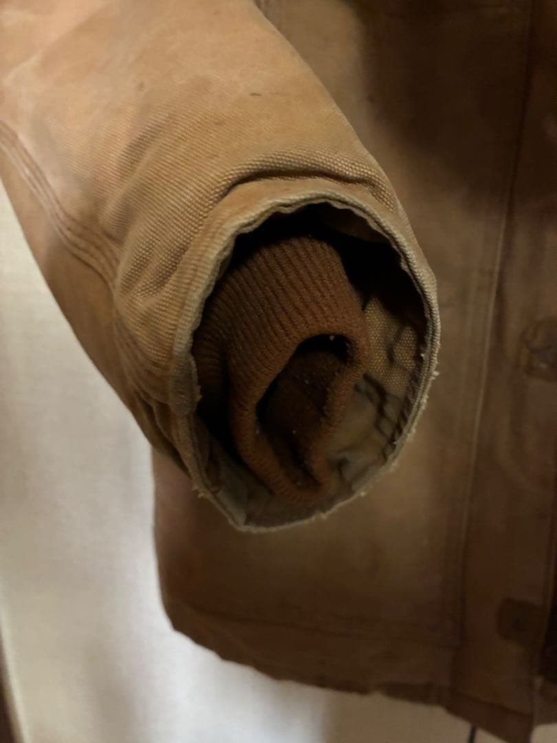 USA製/UFCWタグ　carhartt トラディショナルジャケット ベージュ
