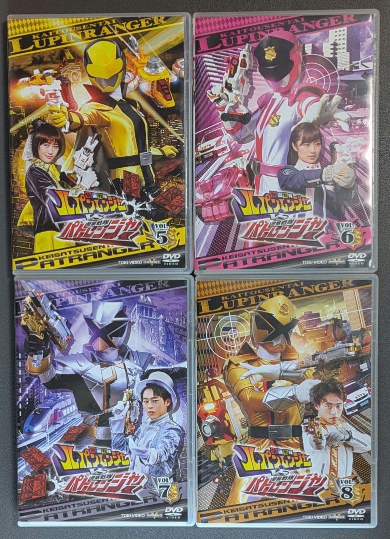 怪盗戦隊 ルパンレンジャー vs 警察戦隊パトレンジャー　DVD