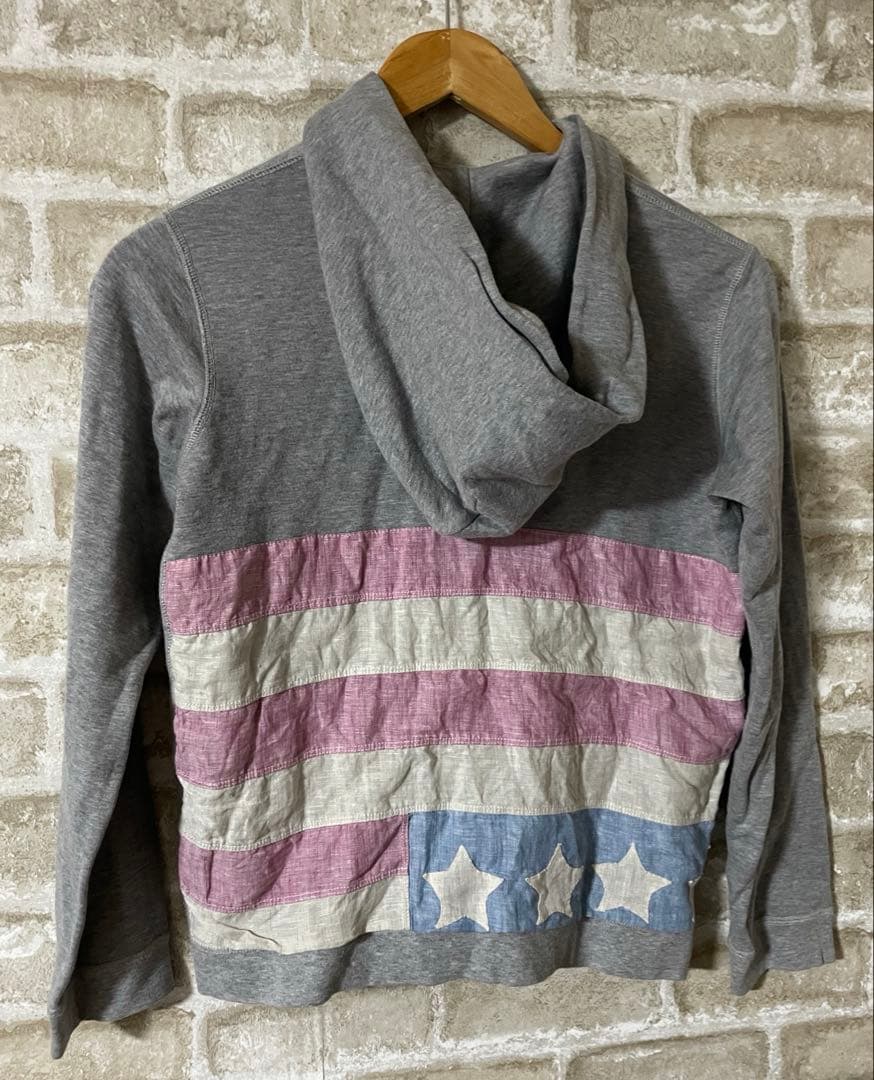 VISVIM WMV レディースS 1 パーカー　ヴィズヴィム　星条旗　アメリカ