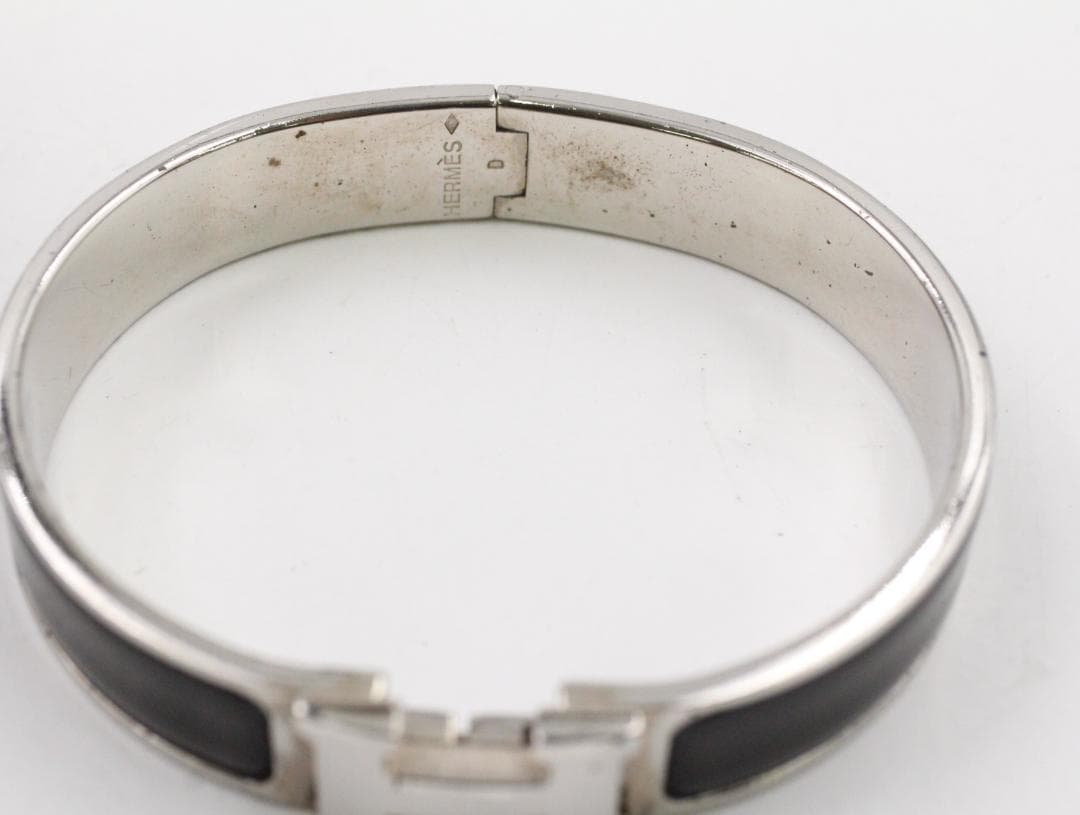 ▲HERMES エルメス クリックH エナメルブレスレット バングル