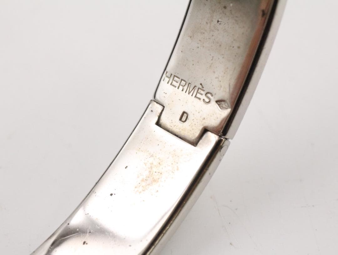 ▲HERMES エルメス クリックH エナメルブレスレット バングル
