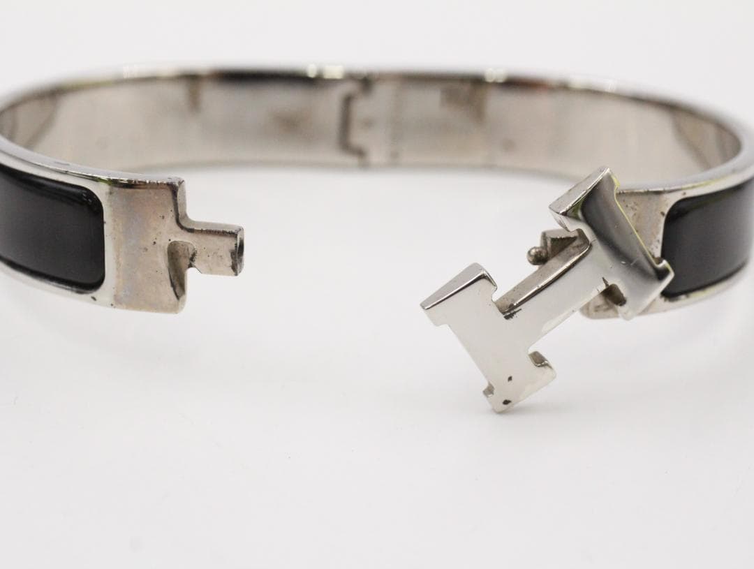 ▲HERMES エルメス クリックH エナメルブレスレット バングル