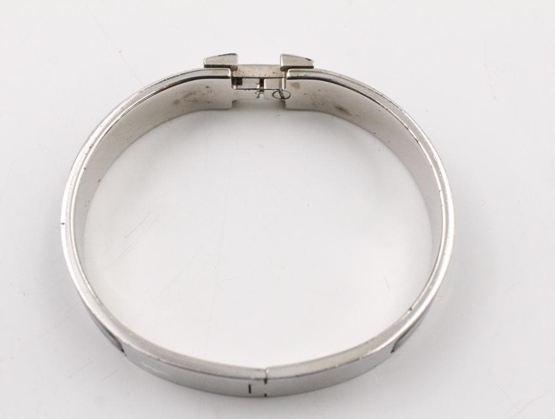 ▲HERMES エルメス クリックH エナメルブレスレット バングル