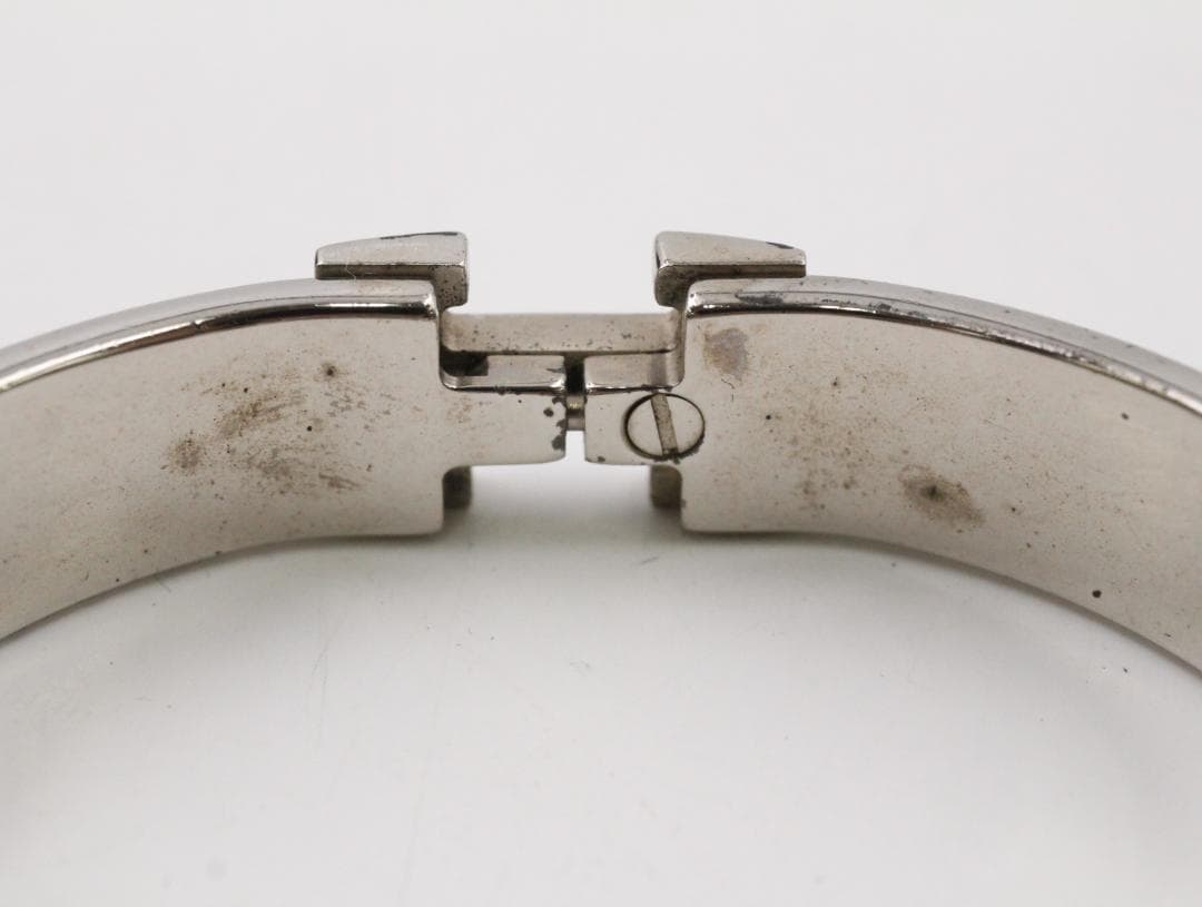 ▲HERMES エルメス クリックH エナメルブレスレット バングル