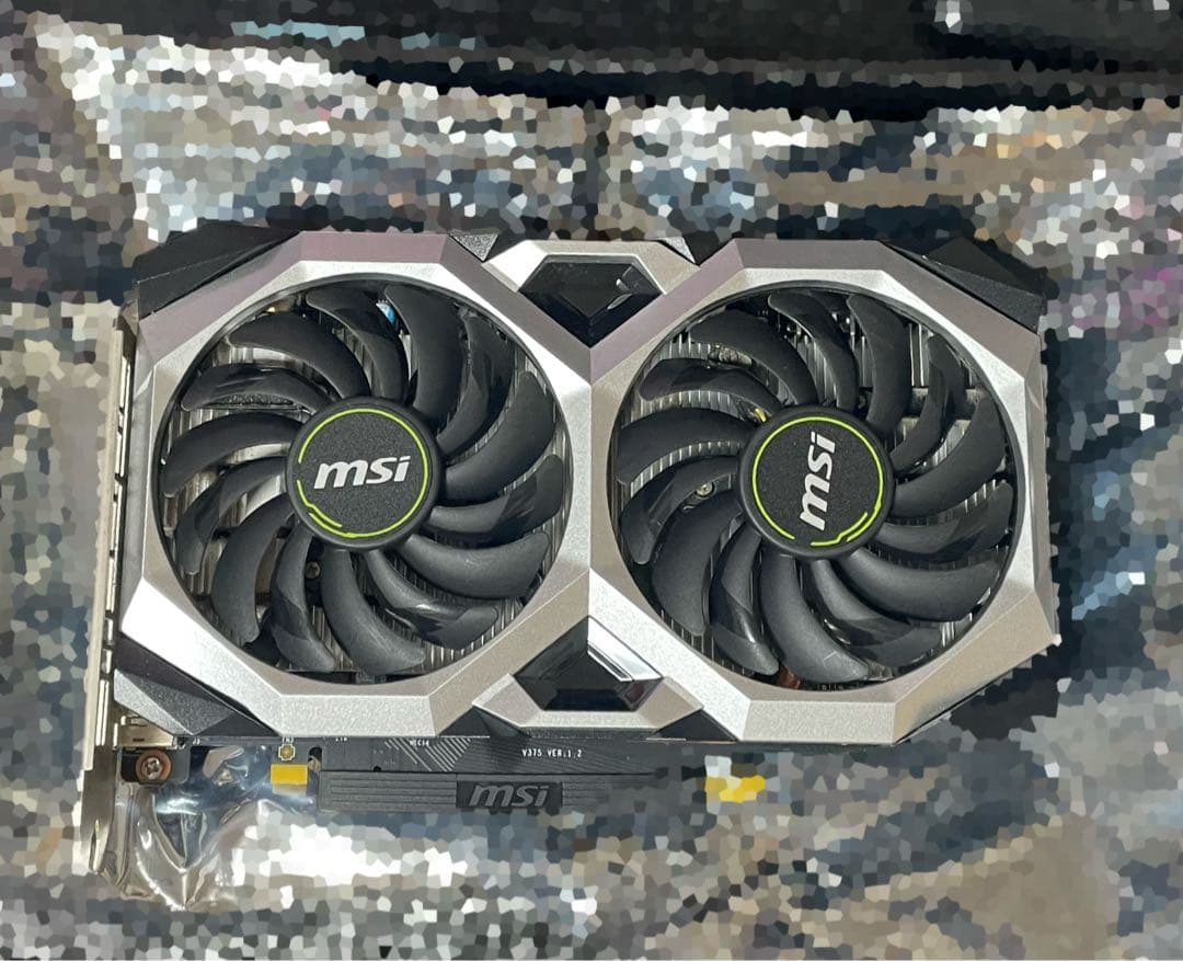 グラフィックボード・グラボ・ビデオカード msi geforce gtx 1660 super ventus xs oc