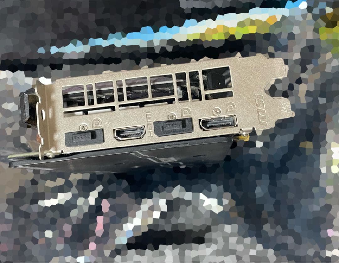 グラフィックボード・グラボ・ビデオカード msi geforce gtx 1660 super ventus xs oc