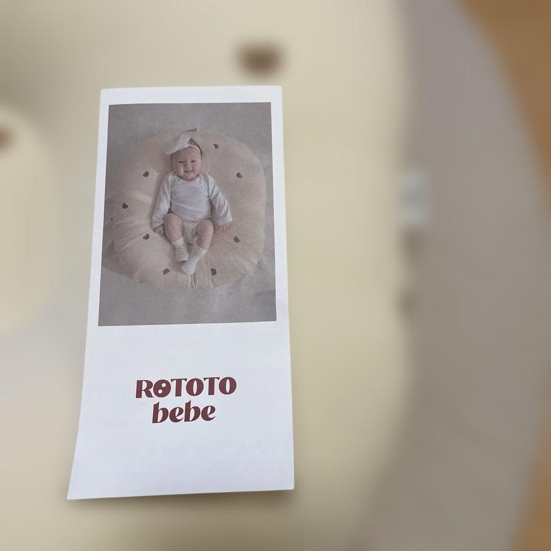 ロトトクッション　ROTOTO bebe クッション クッキー柄