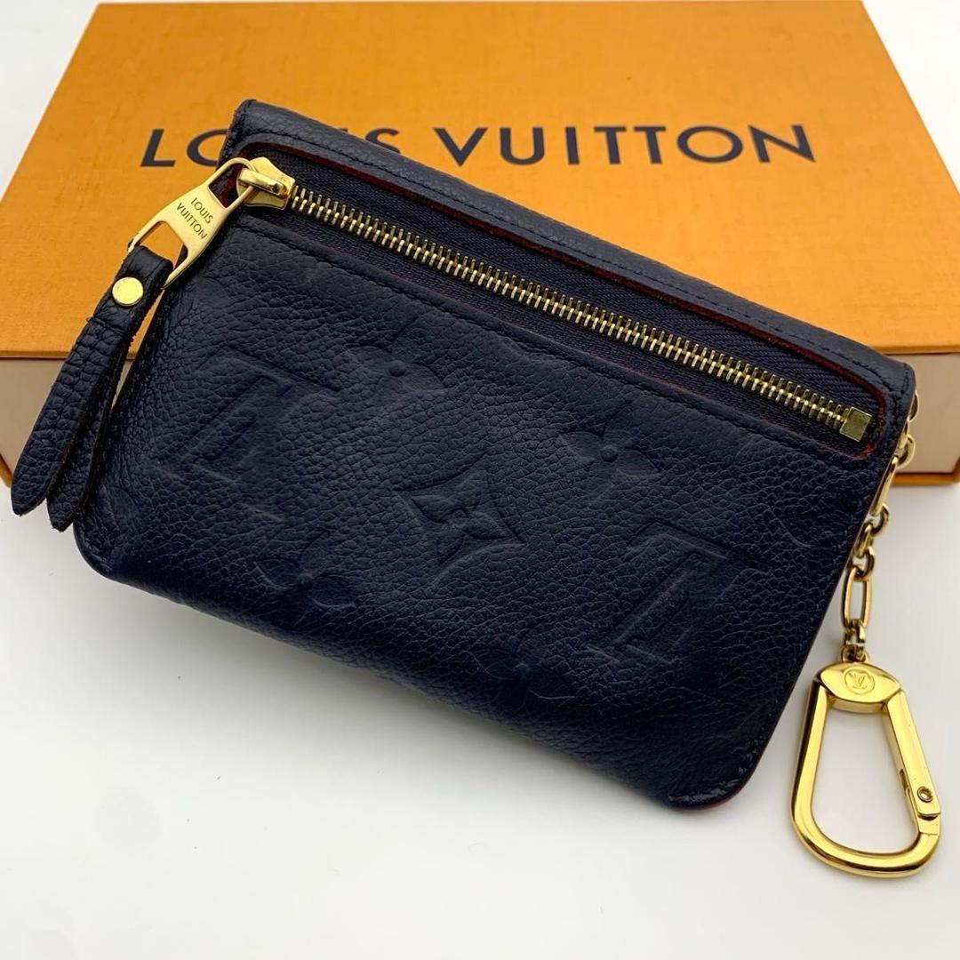 箱付き 美品 ルイヴィトン ポシェットクレ 財布 ケース アンプラント