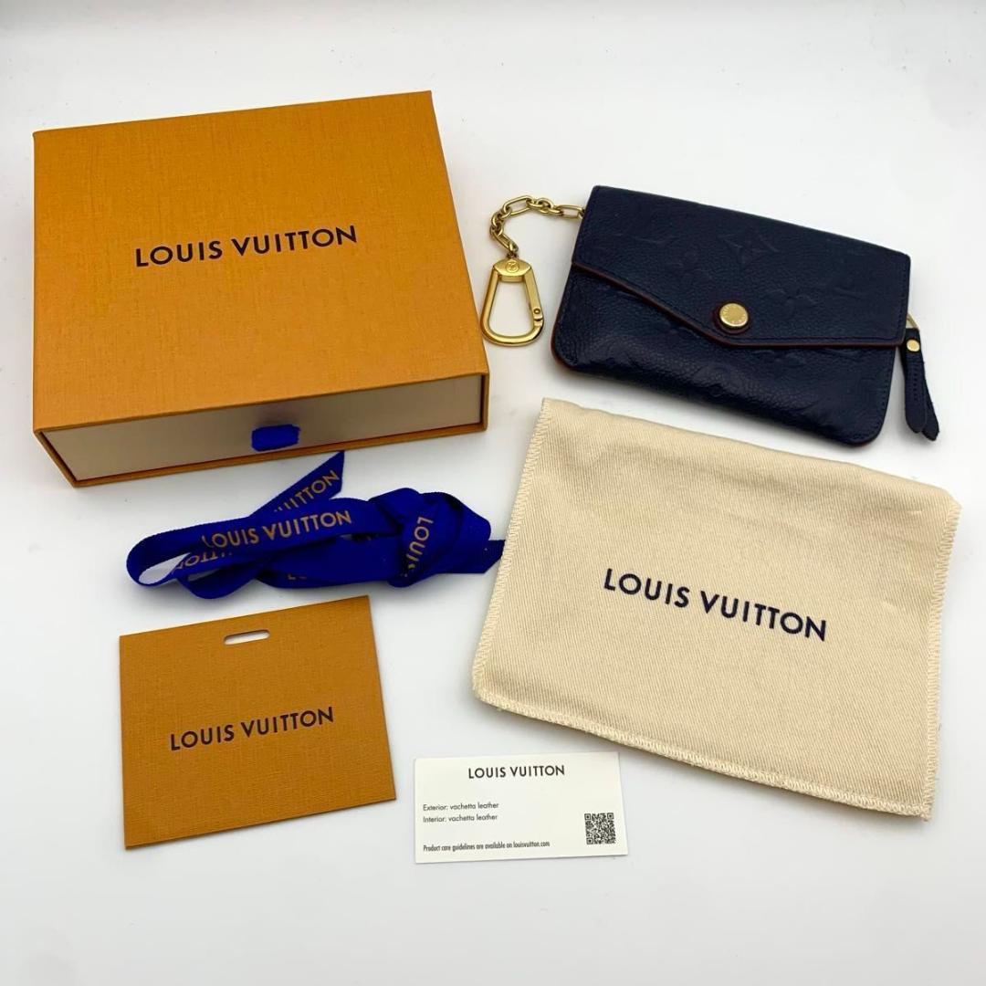 箱付き 美品 ルイヴィトン ポシェットクレ 財布 ケース アンプラント