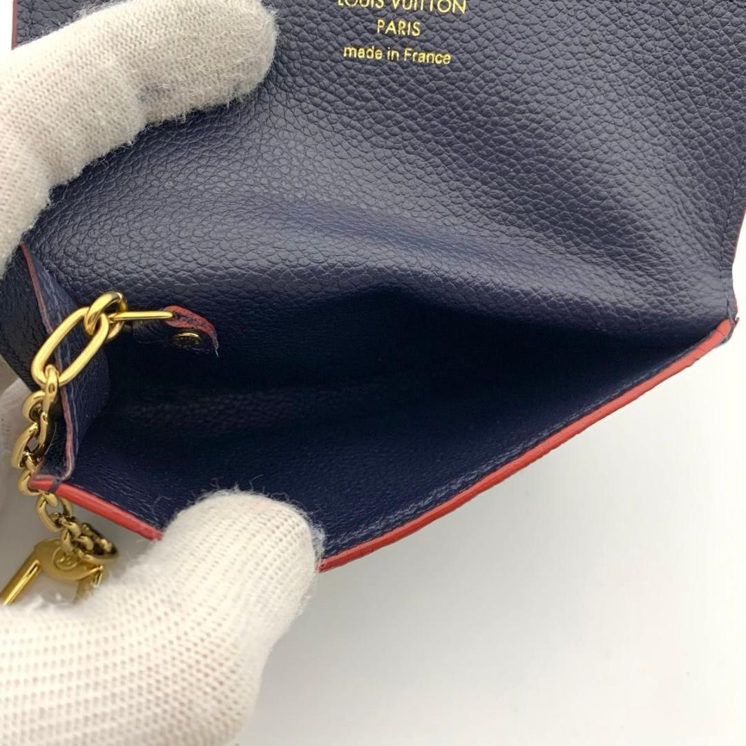 箱付き 美品 ルイヴィトン ポシェットクレ 財布 ケース アンプラント