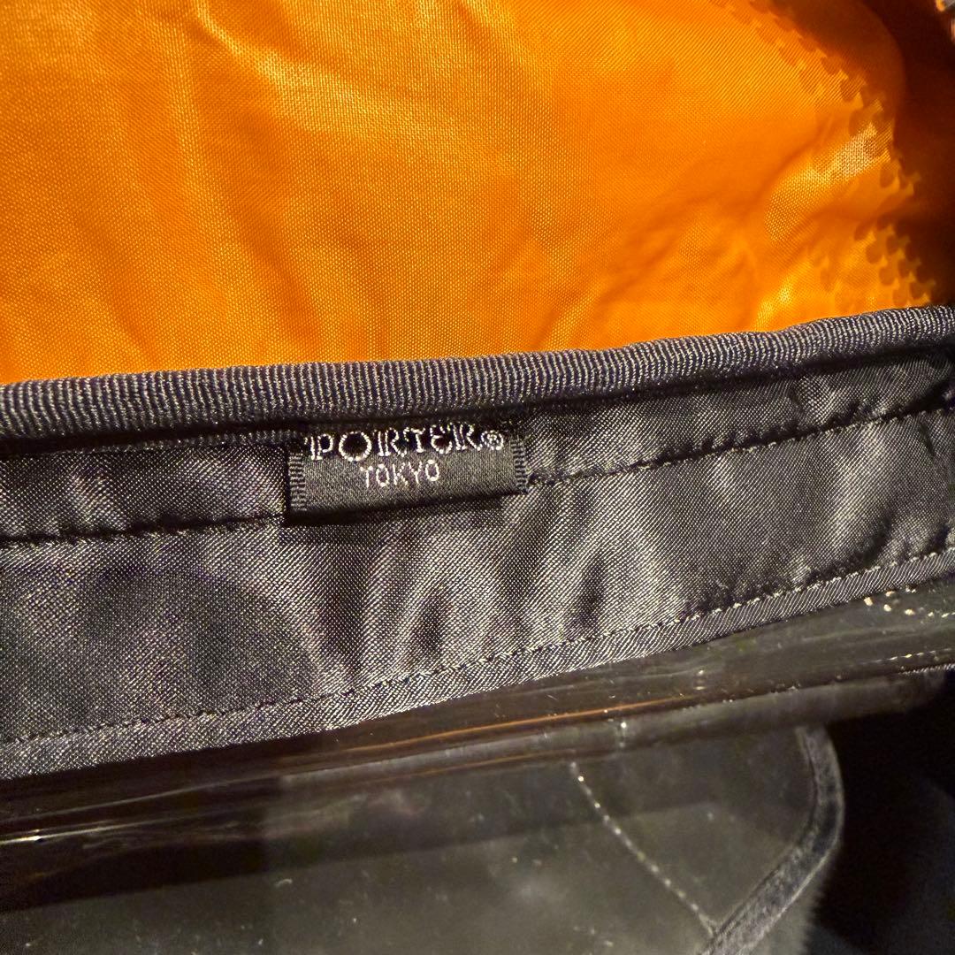 【極美品】ポータータンカー 2way ボストンバッグ Lブラック