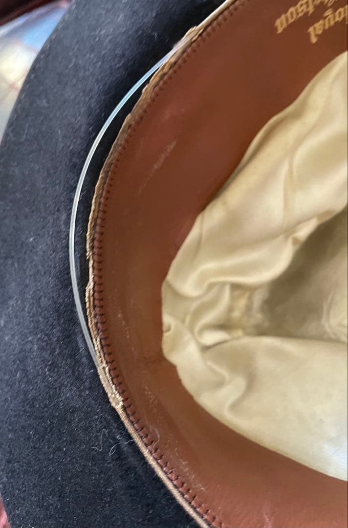 希少ビックサイズ7 1/2 50S STETSON ステットソン ヴィンテージ